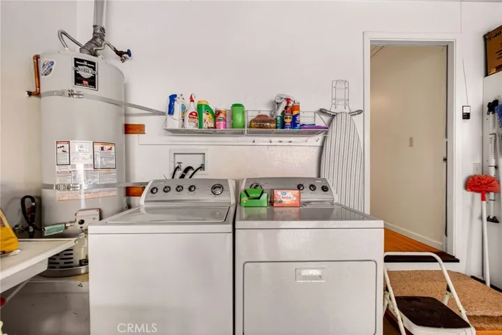 laundry area