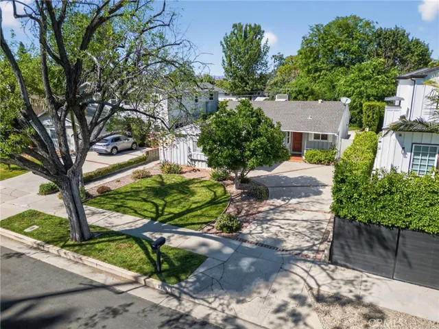 Aerial Front of home