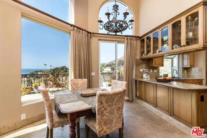 dining area plus breakfast bar