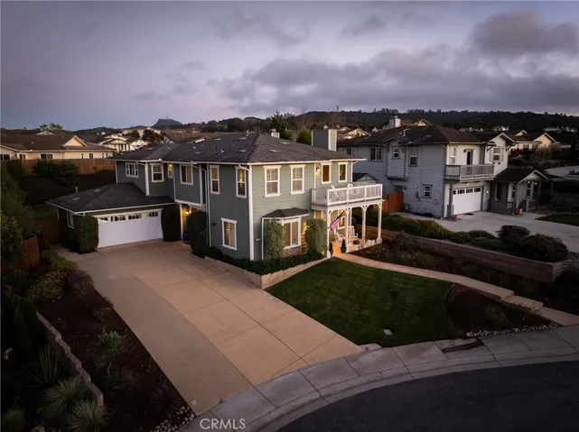 Aerial Front + Driveway