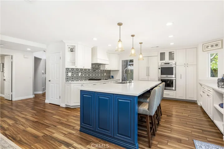 Remodeled kitchen