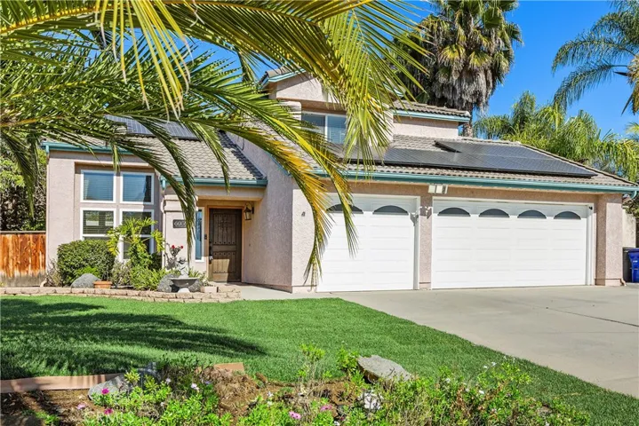 Mature landscaping