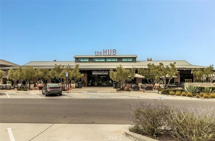 The HUB Welcome Center and a place for dining and coffee