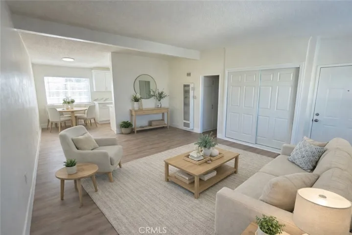 Living Room with virtual staging