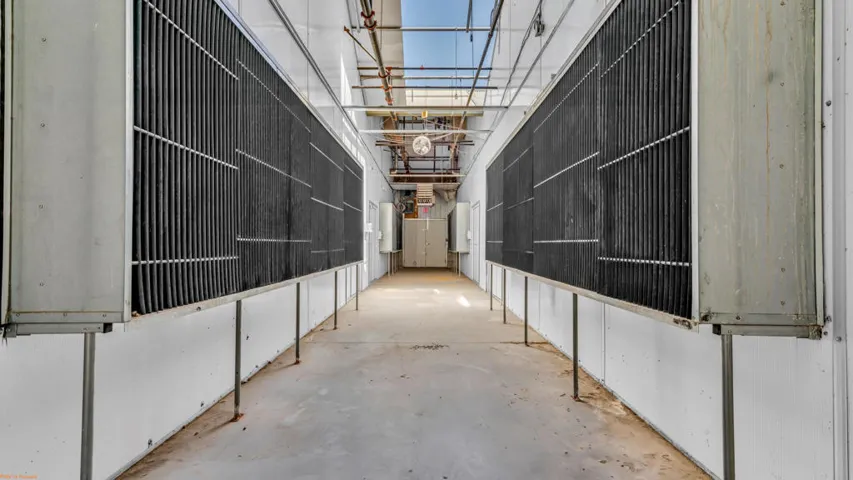Hallway to Warehouse/Manufaturing Rooms