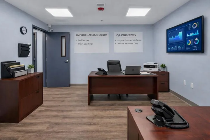 AI Staged Primary Office