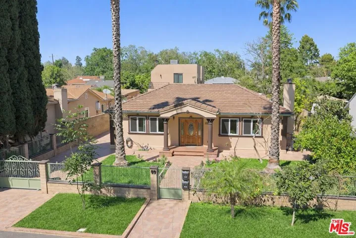 Exterior of the home