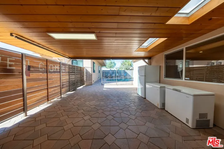 Back patio