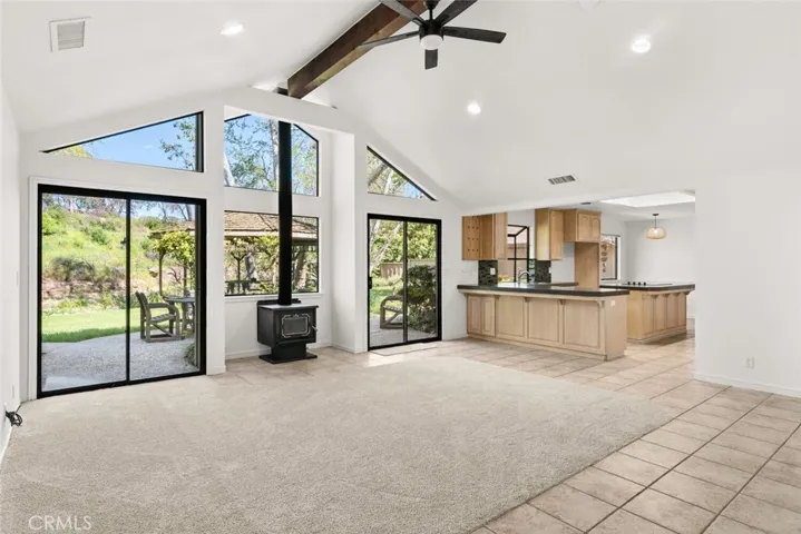 Vaulted ceilings