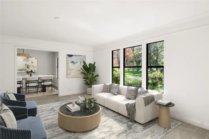 Virtually Staged - Formal living room