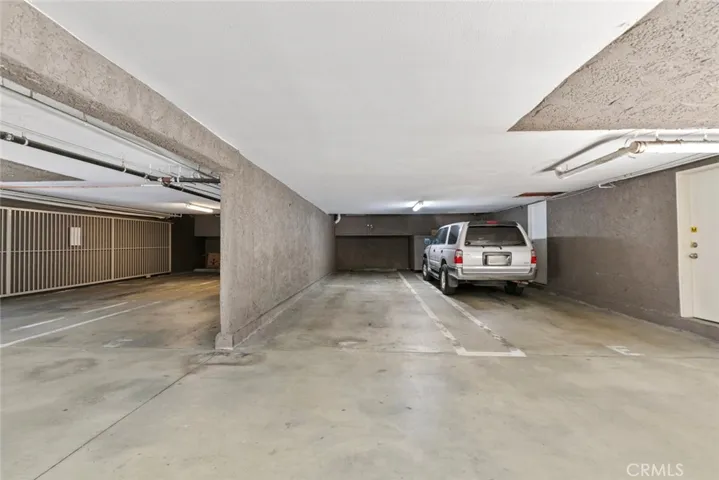 designated 2 car parking with storage