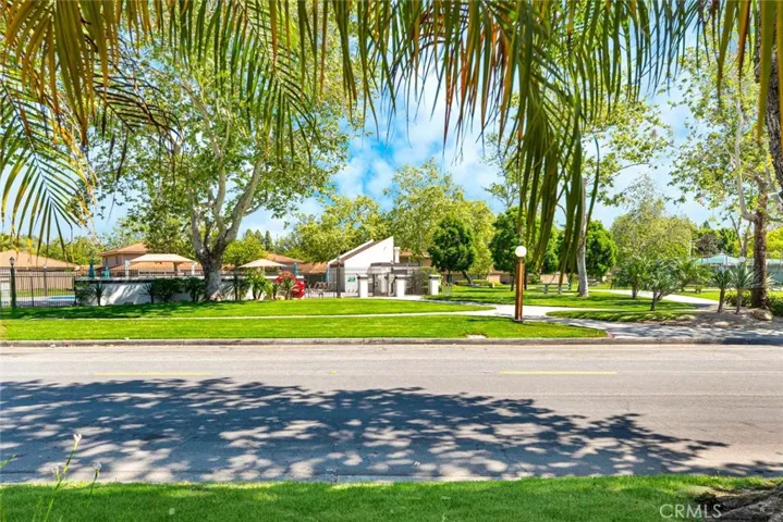 Open Lush Green park across from the home.