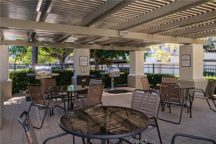 BBQ area by pool