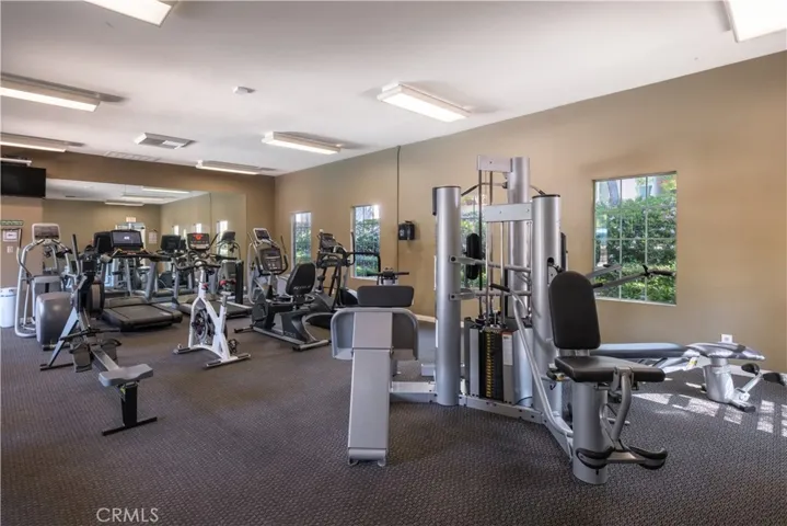 Gym area
