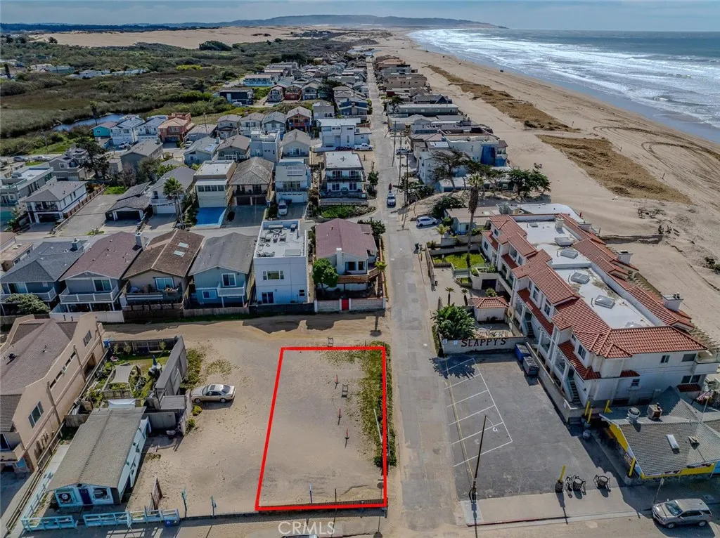 316 Pier Ave is the corner lot only. outlined in red. The interior lot is not available. red outlines may not be exact. There is a survey of record.