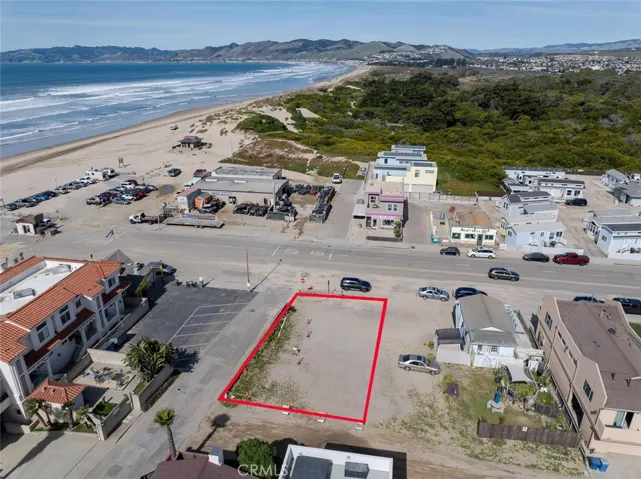 316 Pier Ave is the corner lot only. outlined in red. The interior lot is not available. red outlines may not be exact. There is a survey of record.