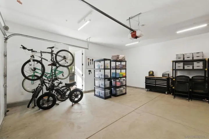 2 Car Garage w/ EV Charger