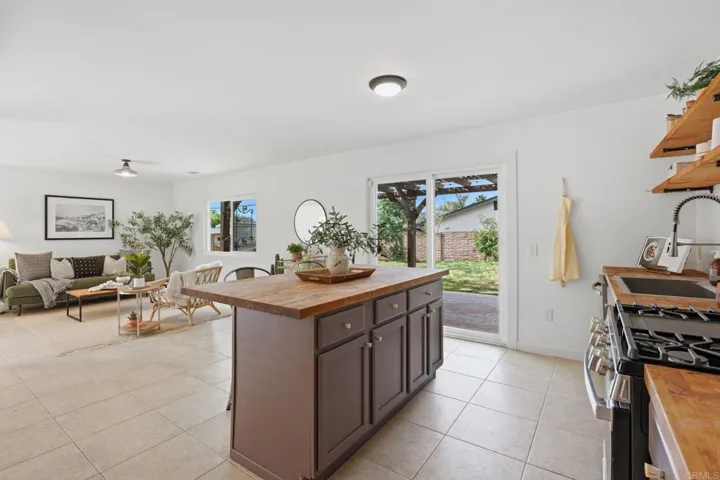 Lower Level Open Kitchen