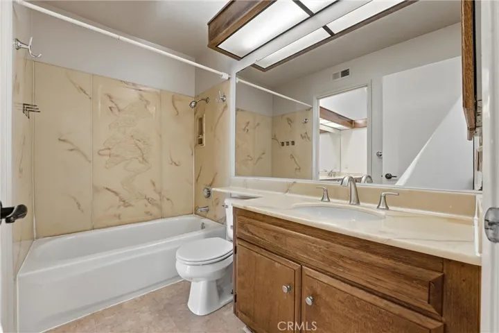 Extra sink adds convenience for the second bedroom and enhances privacy for all.
