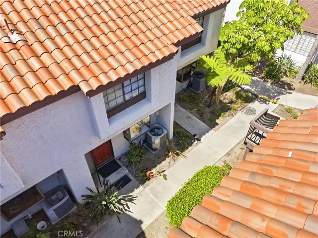Arial view of the front
