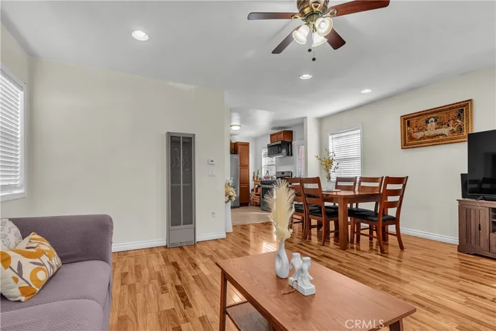 Living room -dining area combo