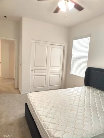 Bedroom #2 with ceiling fan