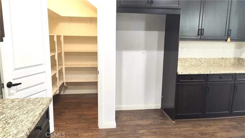Pantry and Refrigerator area