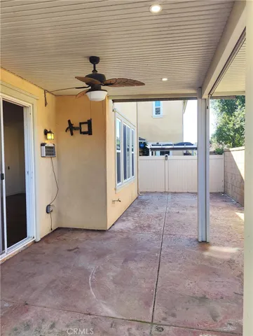 Patio backyard