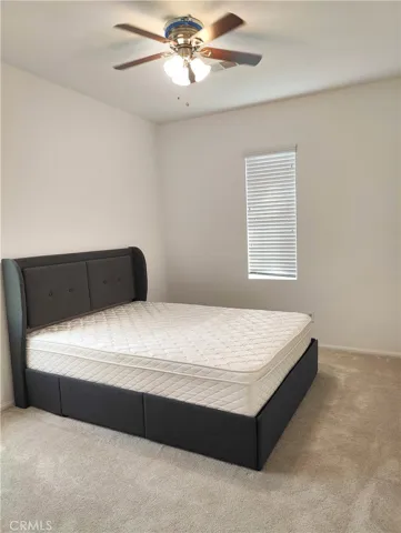 Bedroom #2 with ceiling fan