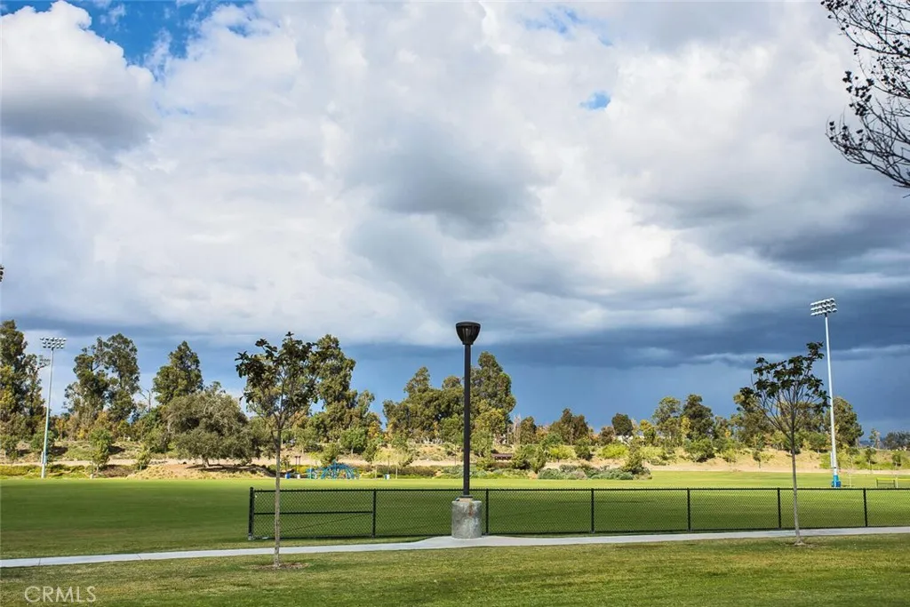 Another view of the beautiful grassy play field