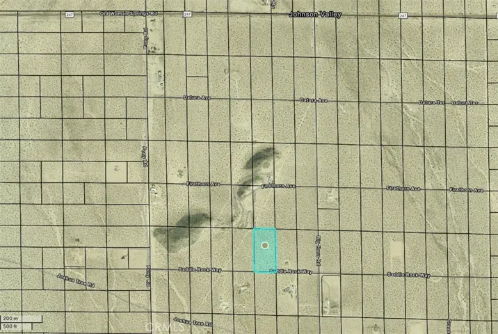 Assessors parcel map - 3rd parcel from big horn road
