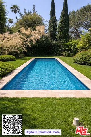 AI Digitally Rendered Pool