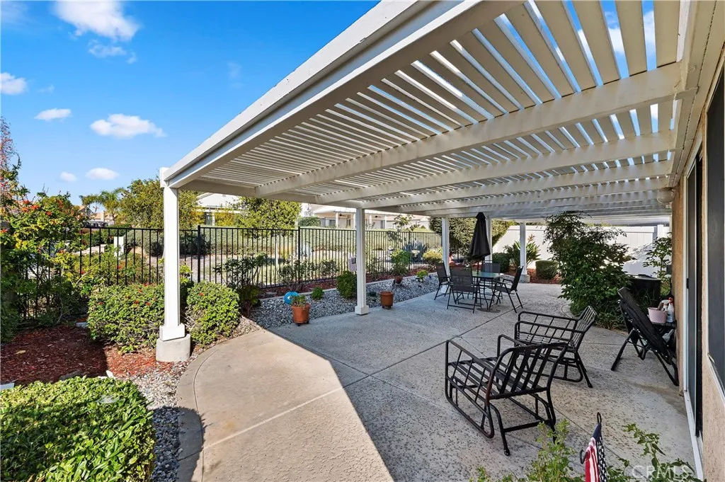 Rear Covered Patio