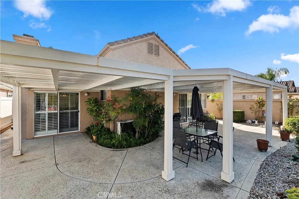 Rear Covered Patio