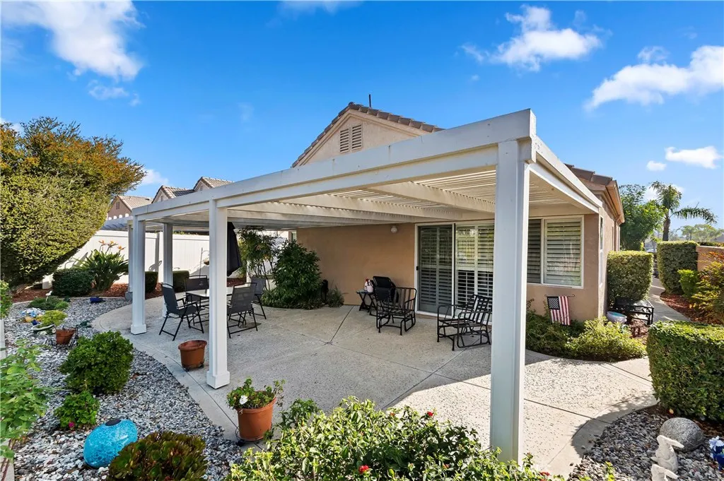Rear Covered Patio
