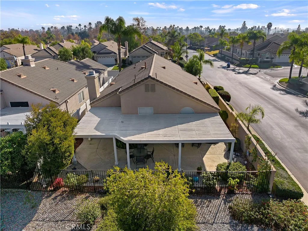 Aerial Backyard View