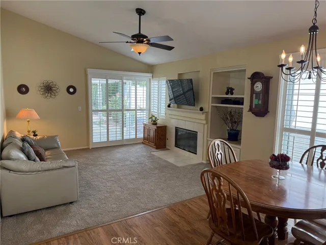 Family Room Opens to the Rear Patio