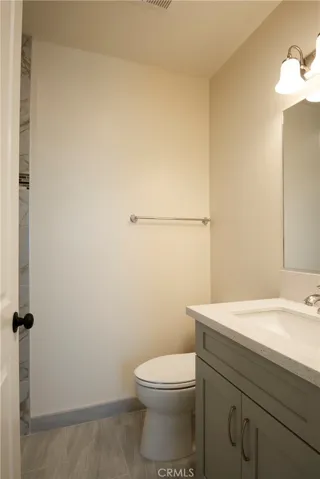 Second floor master bathroom