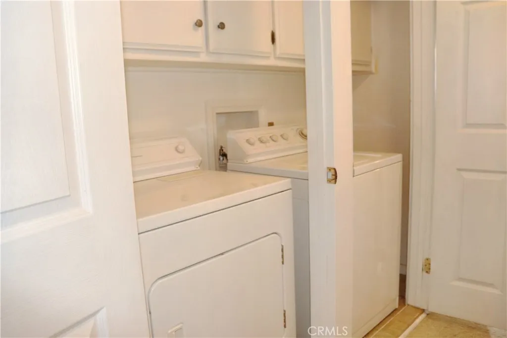 Laundry Closet in Hallway