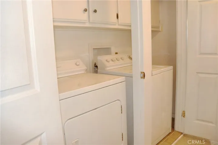 Laundry Closet in Hallway