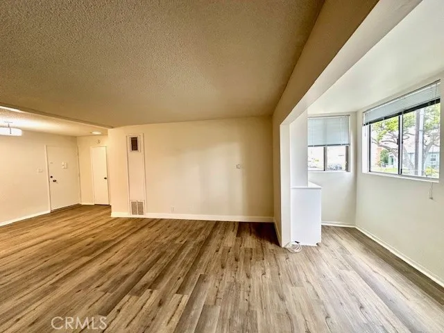 living room and enclosed balcony