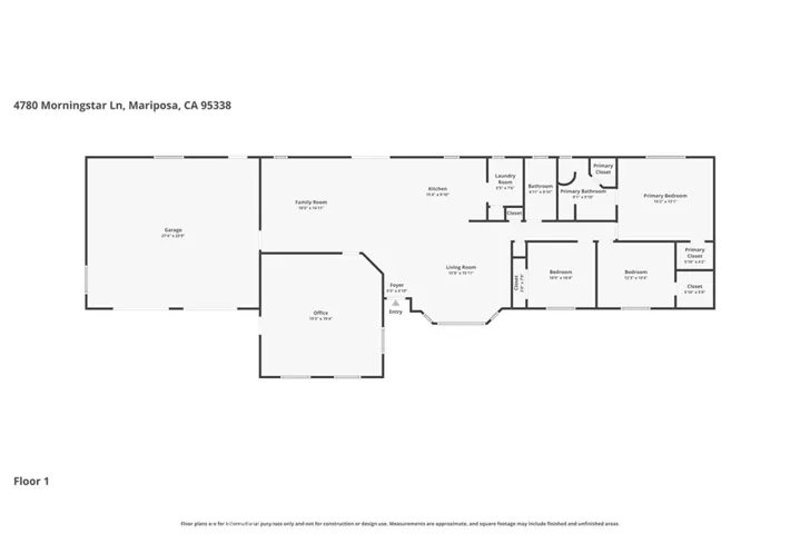 4780 Morningstar Lane, Mariposa, California 95338