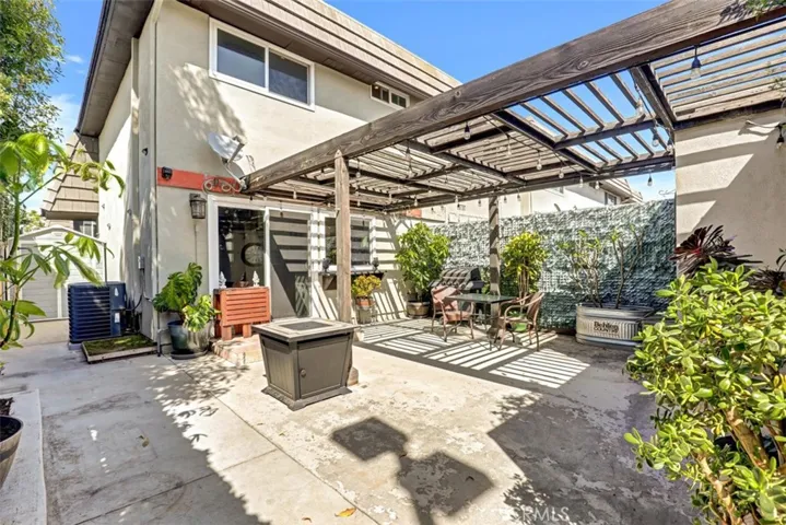 View Patio back towards house