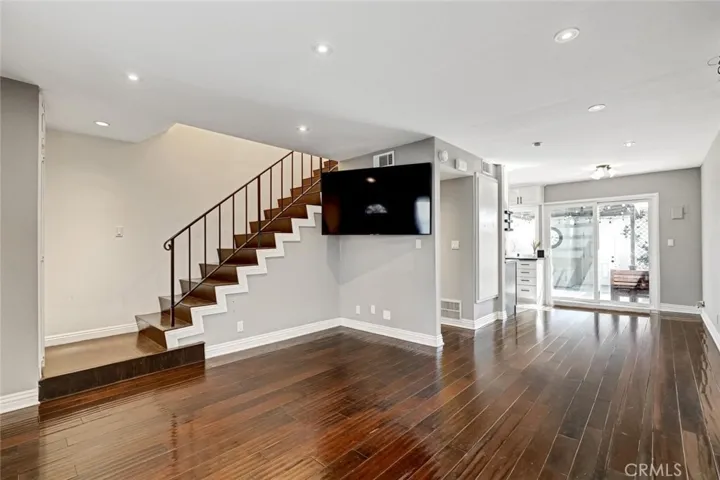 Living room without staging