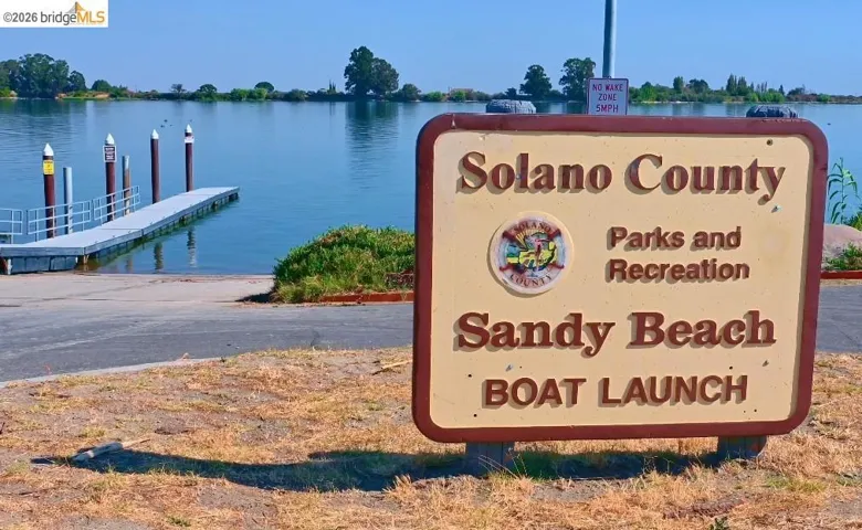 Exterior view of a boat ramp
