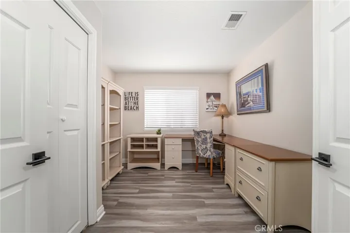 Bedroom 4. Mainfloor bedroom with closet and there is a mainfloor bathroom with a shower