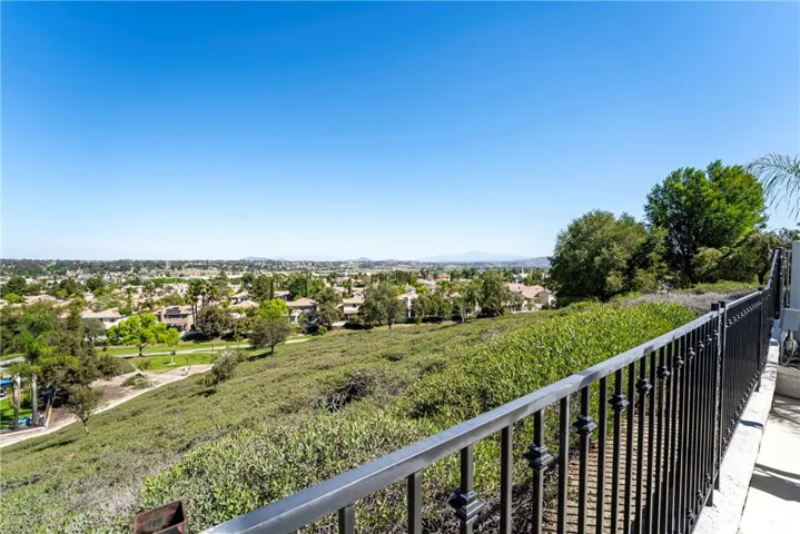 Incredible unobstructed views with no house behind