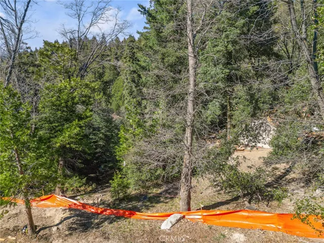 Ground view from south adjacent lot