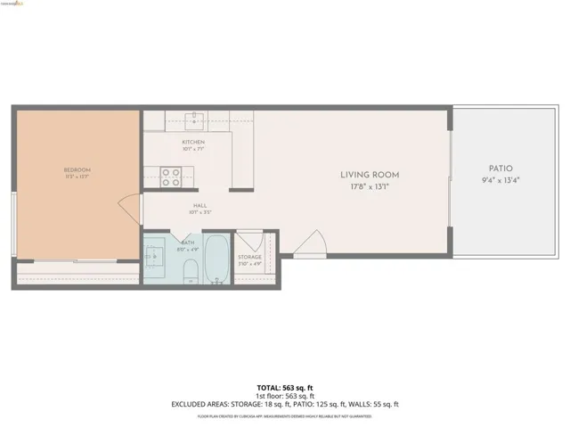 View of property floor plan