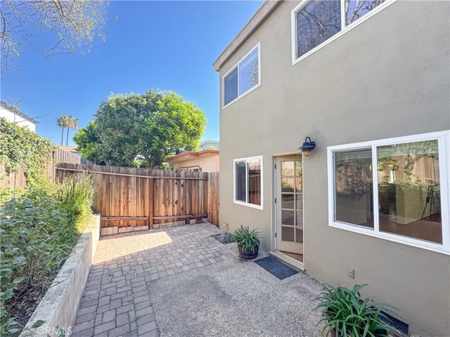 Spacious enclosed backyard
